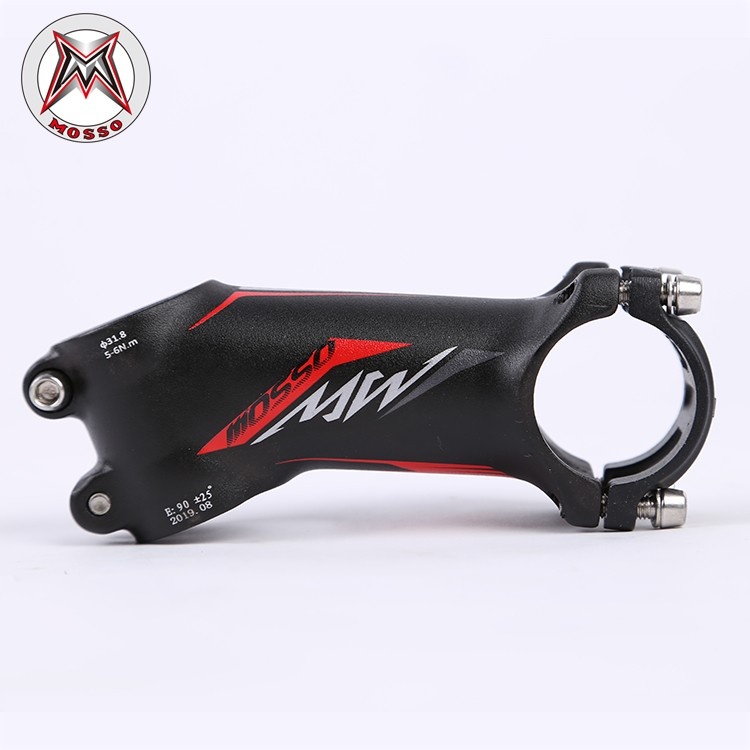 MOSSO山地车自行车25度把立31.8*90mm 铝合金公路车把立