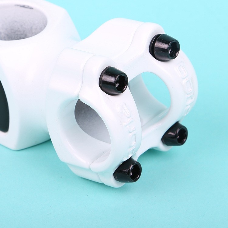 阿米巴山地自行车把立BORLA25.4*50mm白色山地车公路车折叠车把立