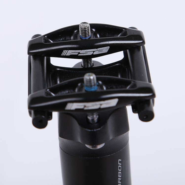 FSA自行车座管 SLK全碳铝头 31.6*350mm 直通座管山地折叠车座杆