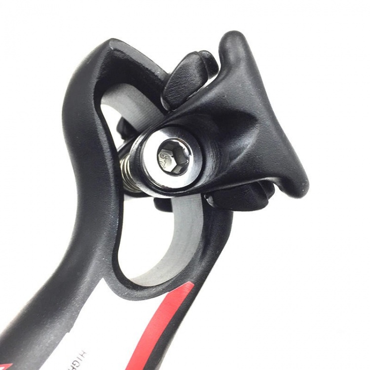 台湾MOSSO座管一体后飘式350mm/380mm山地自行车铝合金座管