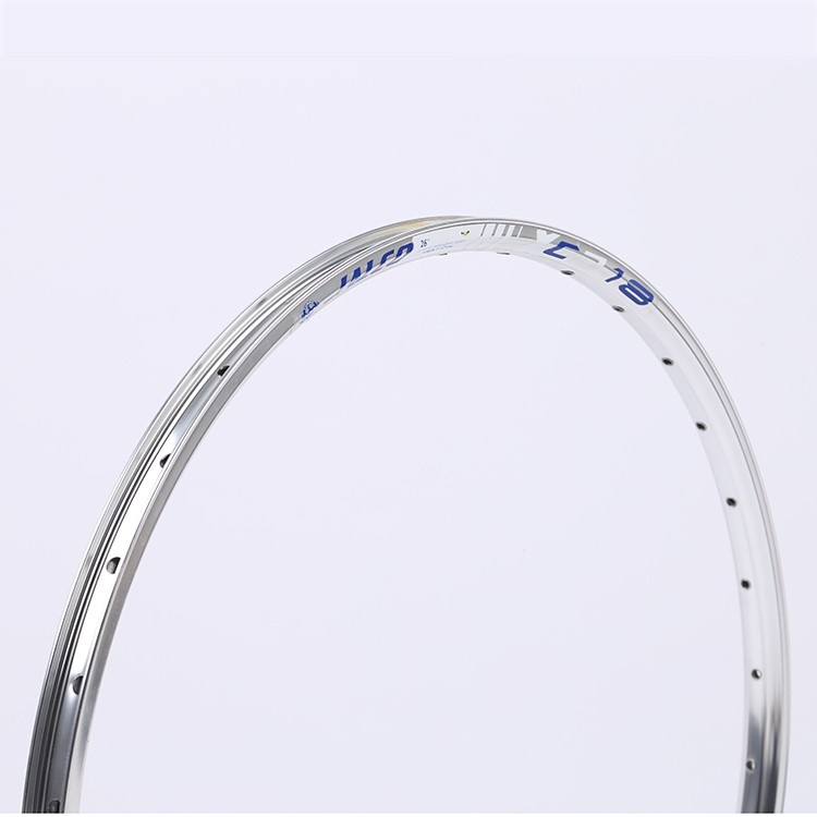 台湾展轮JALCO自行车圈26寸32孔碟刹公路车铝合金车圈白色银色