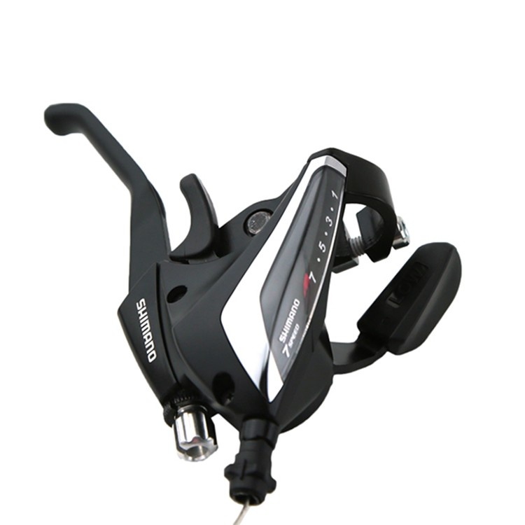 SHIMANO禧玛诺连体手刹指拨ST-EF65变速指拨 7速连体变速器