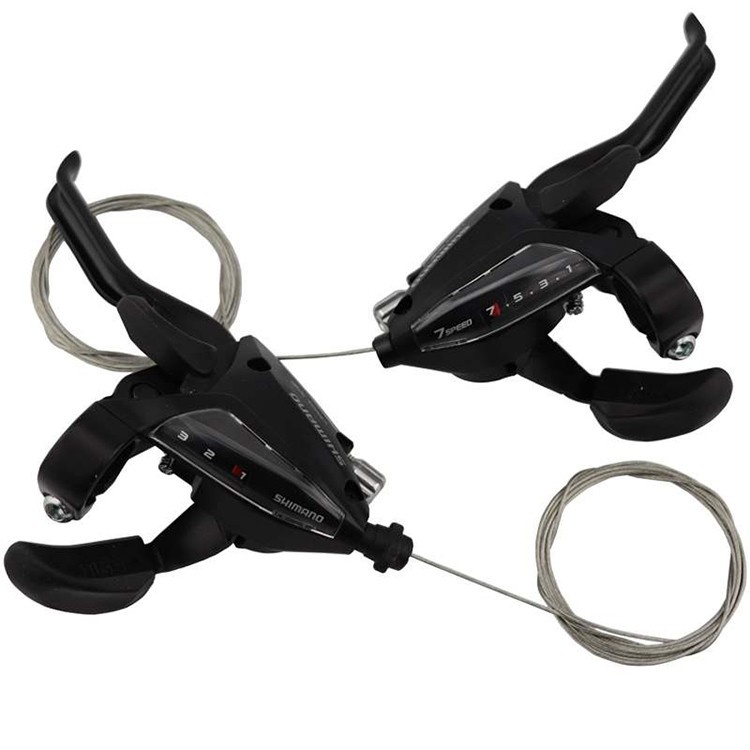 SHIMANO禧玛诺 ST-EF500-7速指拨连体手刹指拨连体变速器手柄