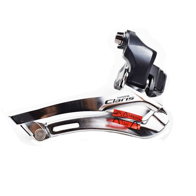 SHIMANO禧玛诺FD-2300/2400 前拨8速公路折叠车直装夹环前拨变速