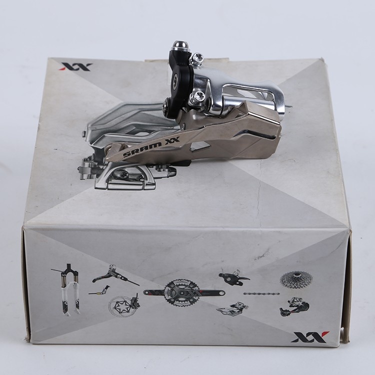 速联山地车自行车前拨下拉线XX平推31.8/34.9mm下拉线2*10