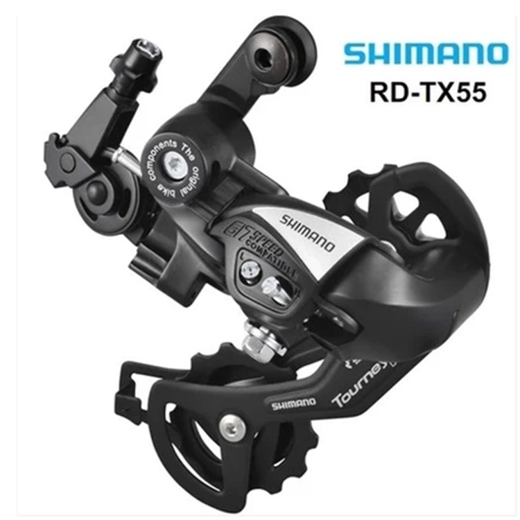 SHIMANO禧玛诺RD-TX55山地车后拨链器 公路自行车变速器后拨链器