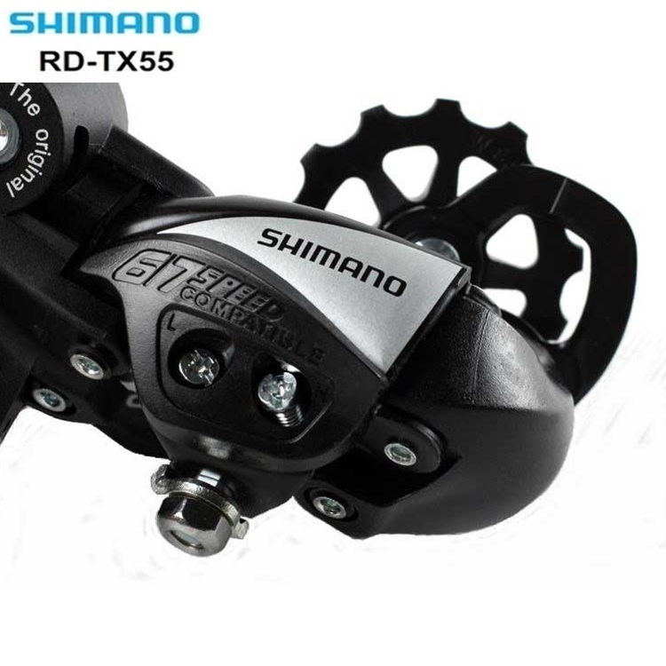 SHIMANO禧玛诺RD-TX55山地车后拨链器 公路自行车变速器后拨链器