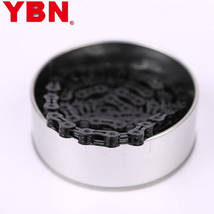 YBN雅邦超轻全镂空自行车链条9速空心轴镂空链条115节自行车链条