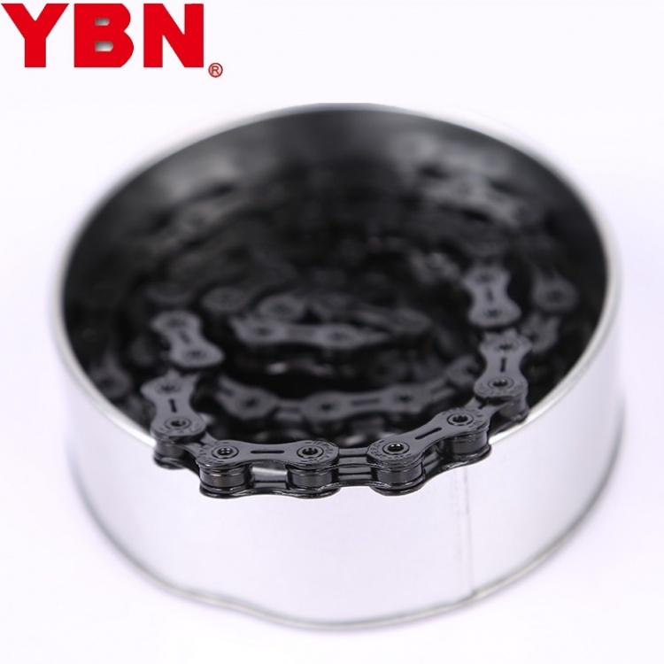 雅邦YBN SLA-101-TIB钛黑 山地公路超轻空心轴镂空10速链条