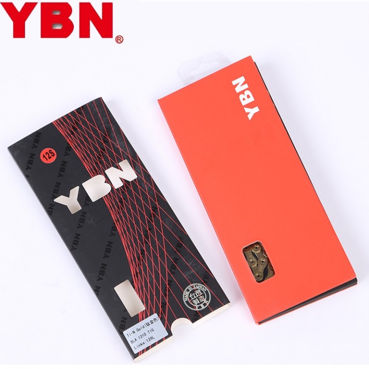 YBN雅邦链条12速空心轴 实心片 钛金自行车链条