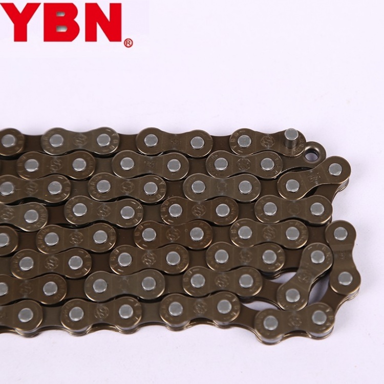 雅邦YBN自行车变速链条8速棕色链条IB-8-EA
