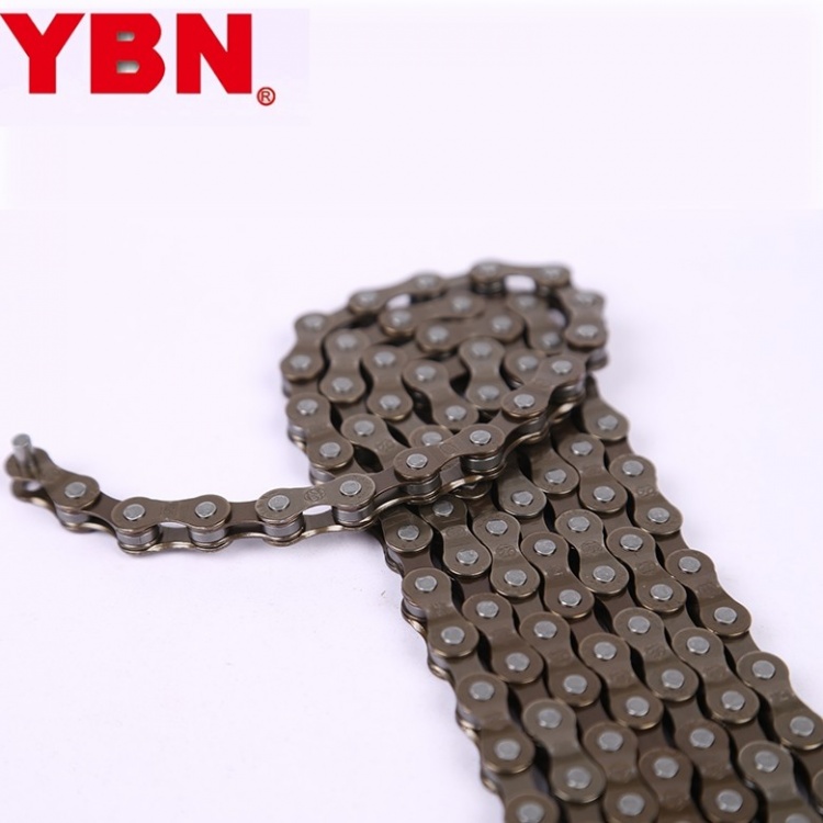 雅邦YBN自行车变速链条8速棕色链条IB-8-EA