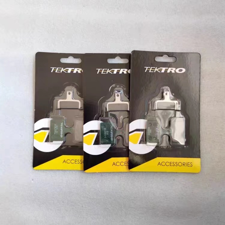 tektro彦豪来令片E10.11来令片 山地车碟刹 树脂金属刹车片 带弹簧 掉卡装