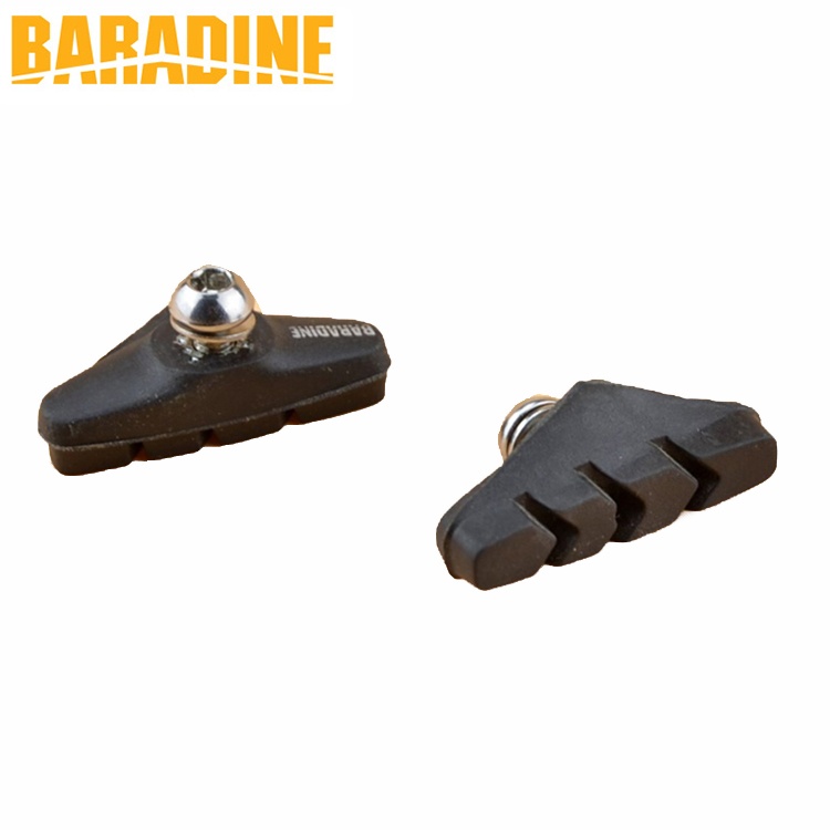 永杰baradine静音公路自行车刹车块夹器刹车皮通用C夹橡胶闸皮450