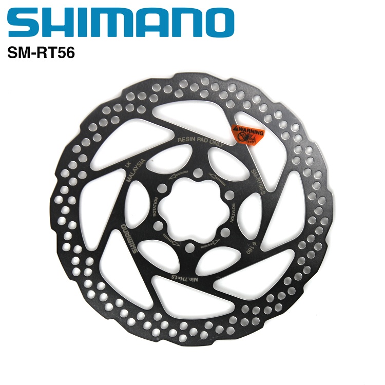 SHIMANO喜马诺RT56碟片山地自行车刹车片油碟刹片液压刹车盘160mm