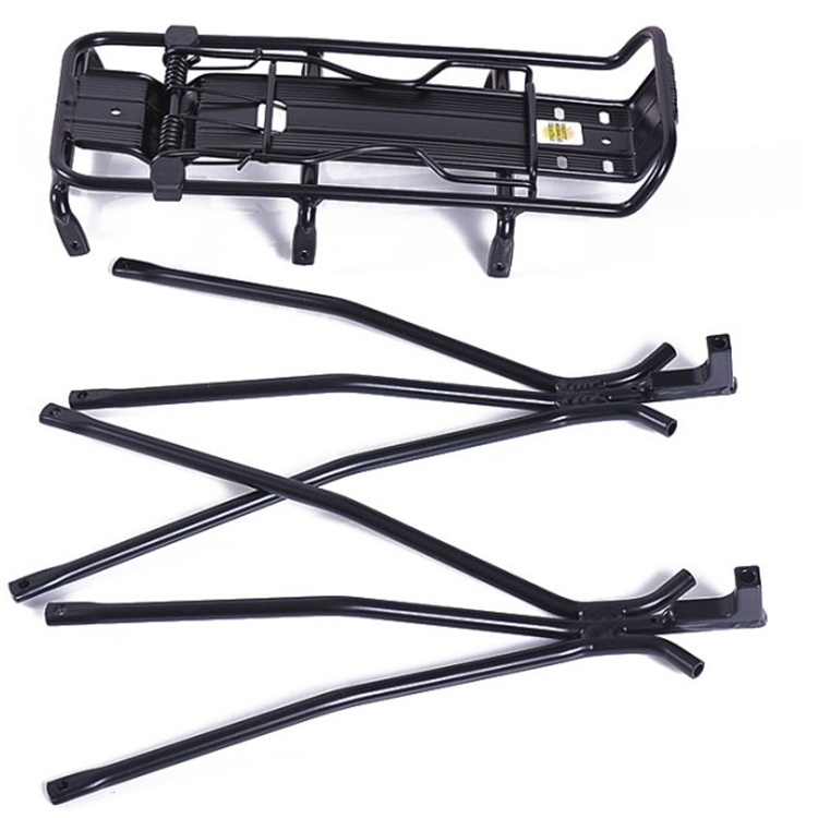 KW664铝合金自行车货架碟刹货架 自行车载货架骑行配件山地车货架