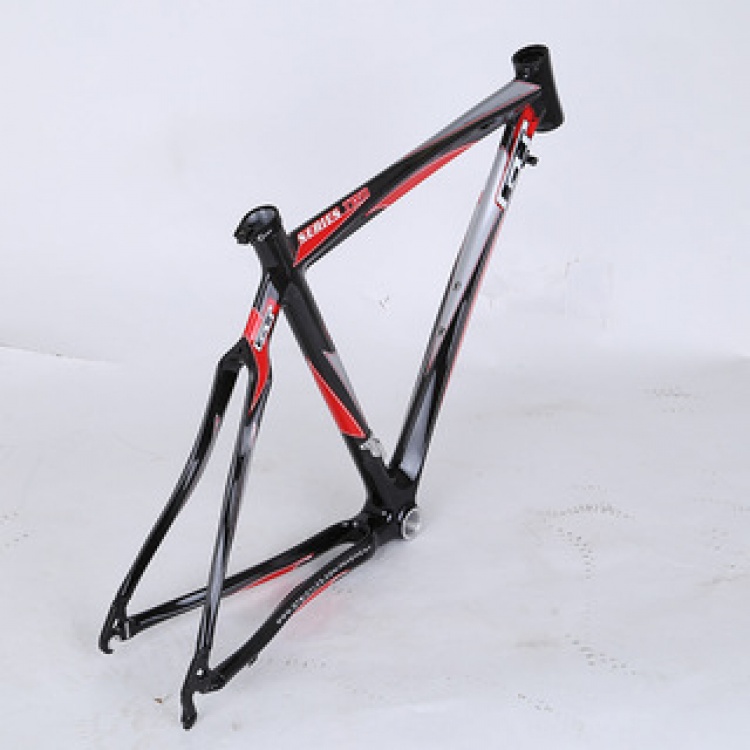 台湾MOSSO峰大自行车车架GT跑车车架碳纤维山地车架500mm自行车架
