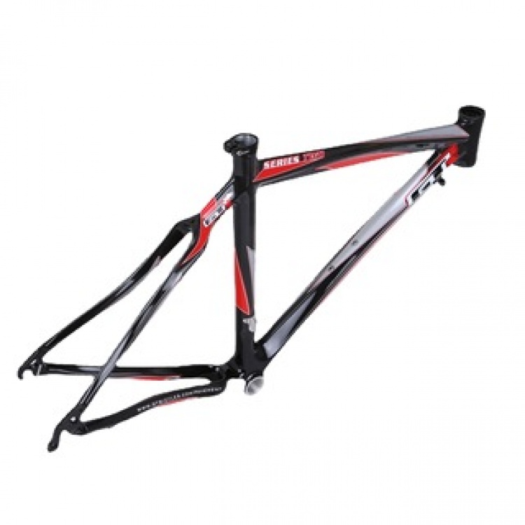 台湾MOSSO峰大自行车车架GT跑车车架碳纤维山地车架500mm自行车架