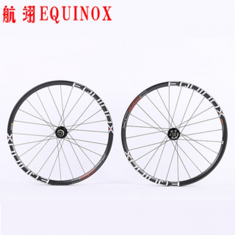 EQUINOX航翊山地车自行车轮组26寸铝合金花鼓自行车轮组