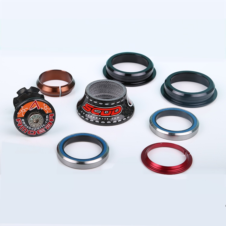 阿米巴山地车自行车公路车培林碗组碳纤维内置碗组 腕组骑行配件