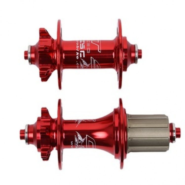 CTS山地车碟刹花鼓32孔四培林山地自行车花鼓镂空花鼓铝合金塔基