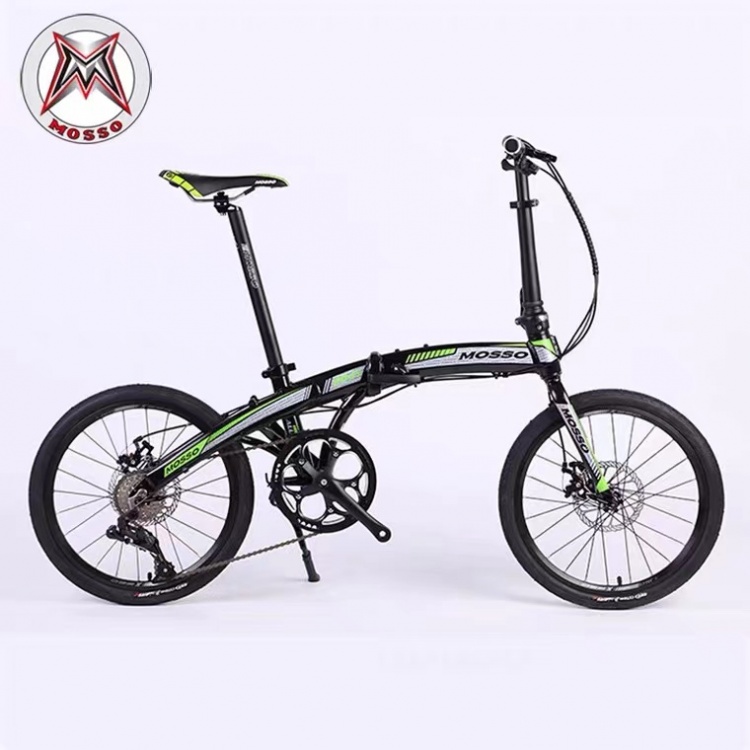 台湾峰大MOSSO F1折叠车 铝合金20寸折叠自行车 成人男女学生单车