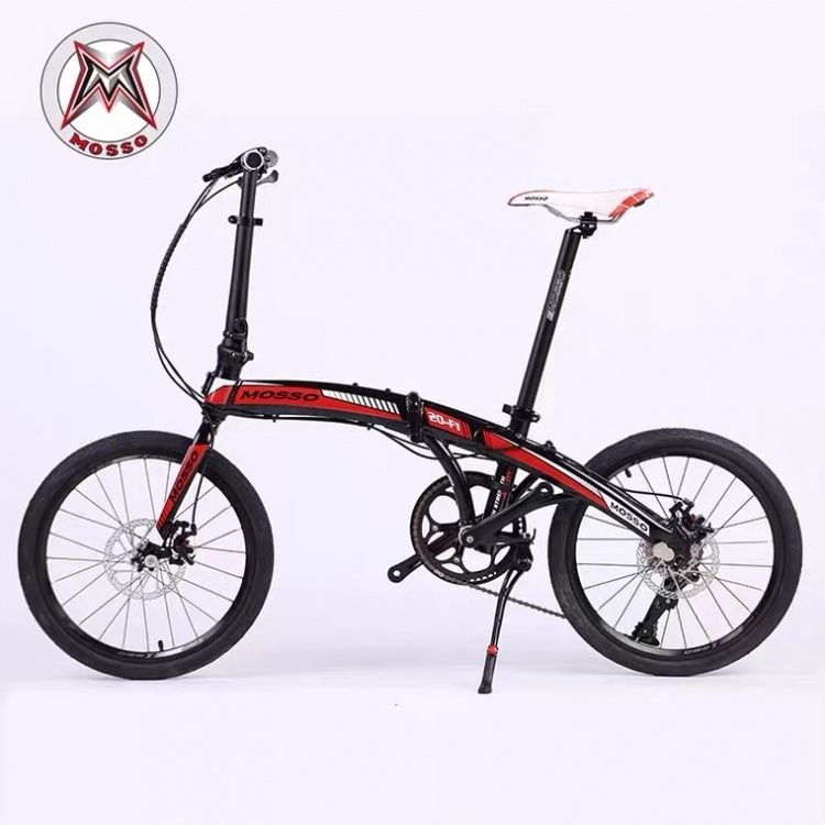 台湾峰大MOSSO F1折叠车 铝合金20寸折叠自行车 成人男女学生单车