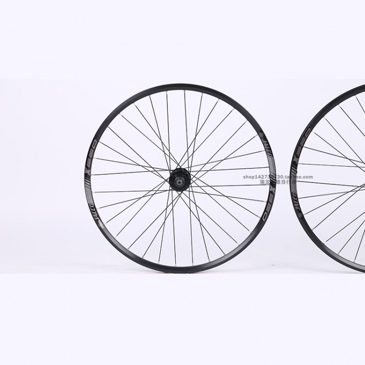 台湾展轮山地轮组27.5寸 DHQ（滚珠）+X320 32H 碟刹专用轮组