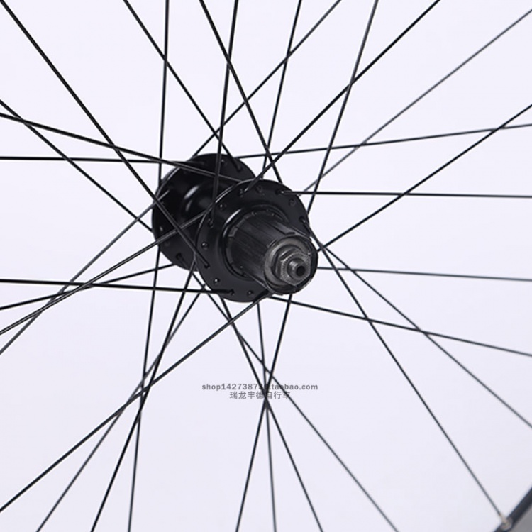 台湾展轮山地轮组27.5寸 DHQ（滚珠）+X320 32H 碟刹专用轮组