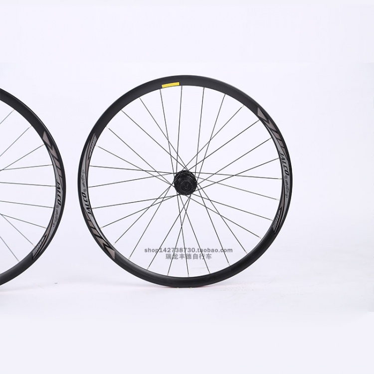 台湾展轮公路轮组700C 28H 3.0+PR300圈 30高碟刹公路轮组