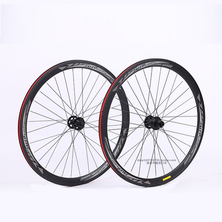 台湾展轮山地轮组700C TUBRO3.0+ XR418 32H 40高碟刹专用轮组