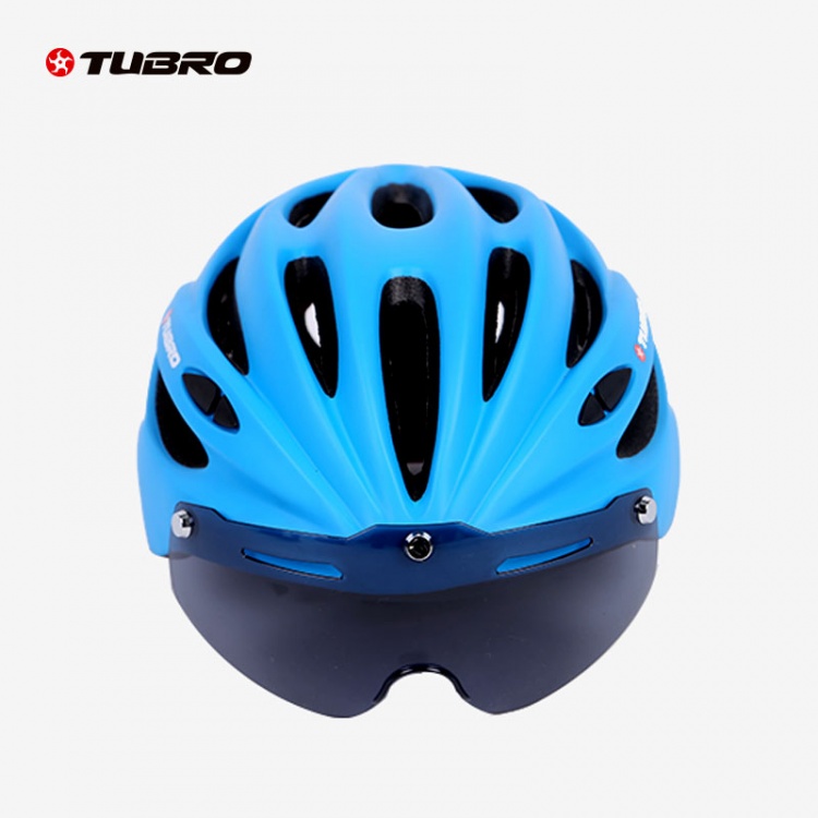 台湾TUBRO途客骑行头盔山地车公路车自行车超轻头盔一体成型