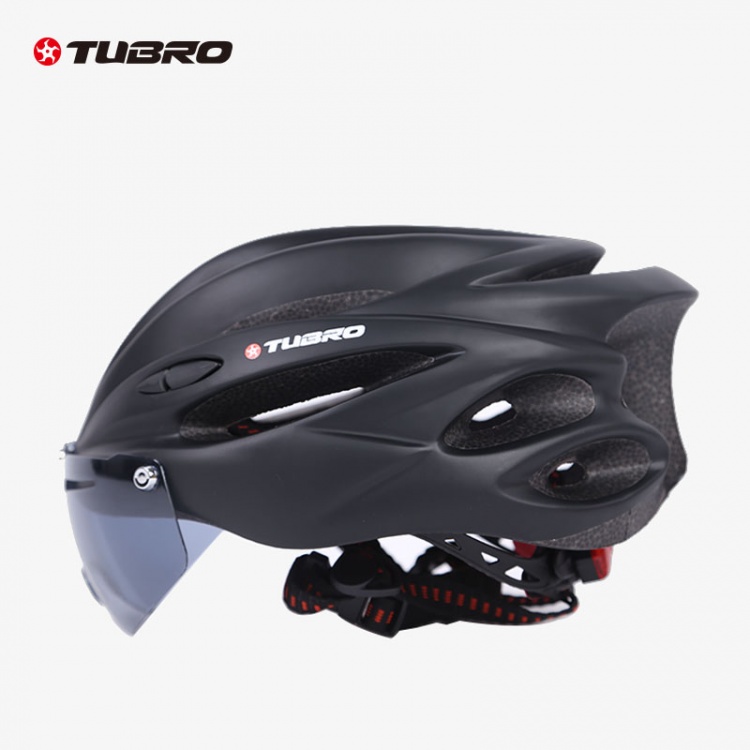 台湾TUBRO途客骑行头盔山地车公路车自行车超轻头盔一体成型