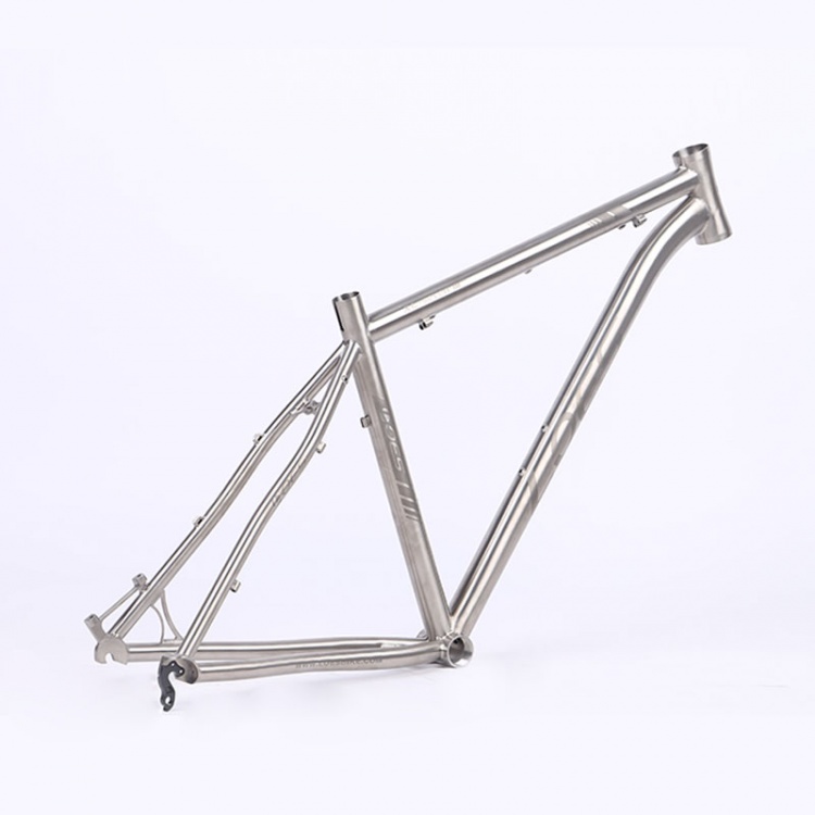 LOES山地车自行车车架XC7-3钛合金车架DIY装车配件自行车车架