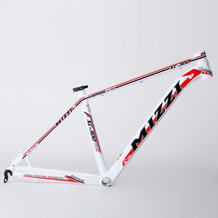 MIZZI山地自行车车架XC-300铝合金自行车车架15.5/17/18.5寸车架