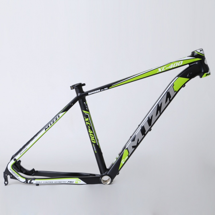 MIZZI山地车车架铝合金XC-400自行车车架碗组座束车架14.5寸配件