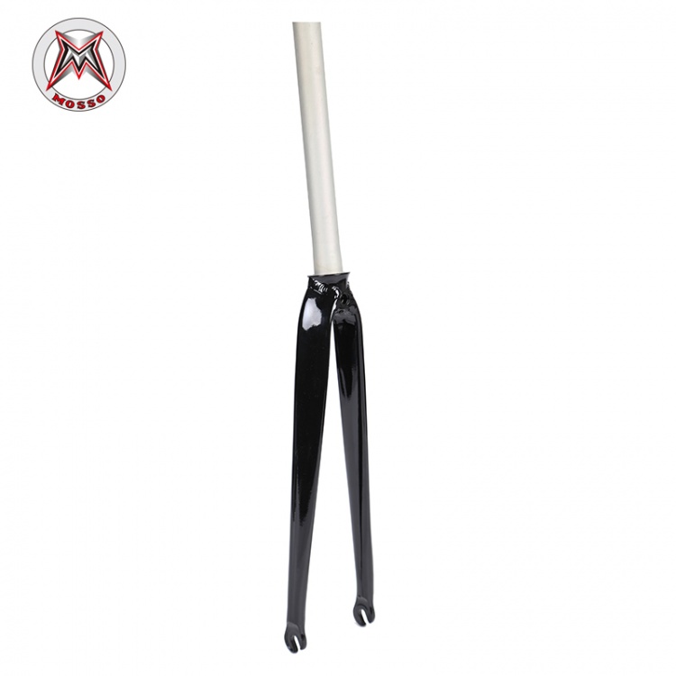 MOSSO峰大铝合金公路车前叉 700C硬叉铝合金公路车前叉