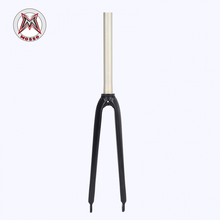 MOSSO峰大铝合金公路车前叉 700C硬叉铝合金公路车前叉