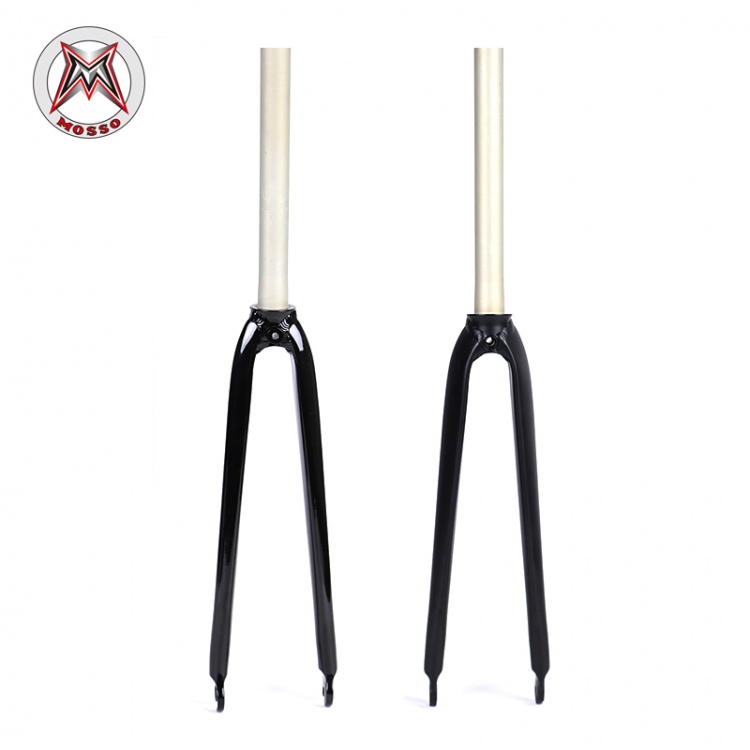 MOSSO峰大铝合金公路车前叉 700C硬叉铝合金公路车前叉