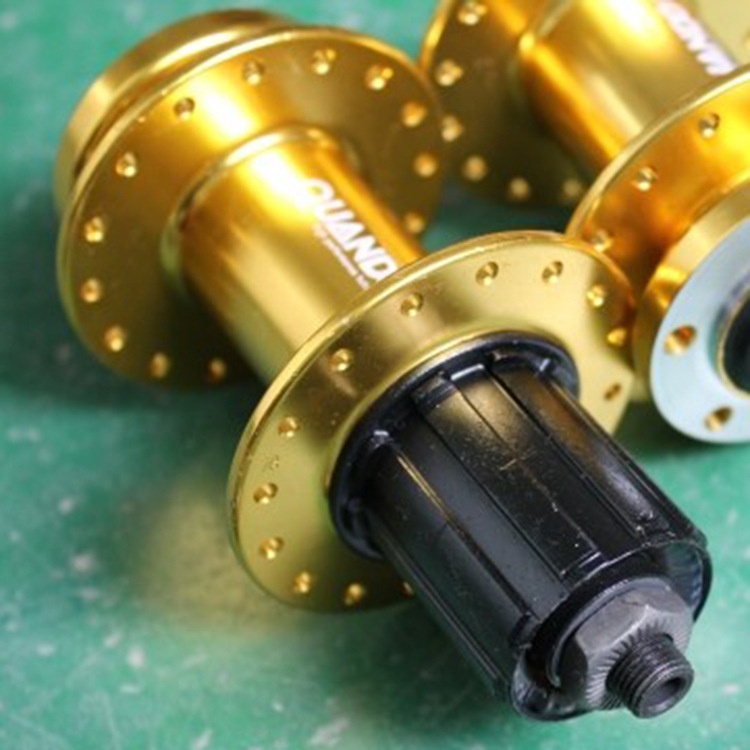 台湾昆腾碟刹山地车滚珠花鼓自行车32孔后滚珠花鼓快拆轴承